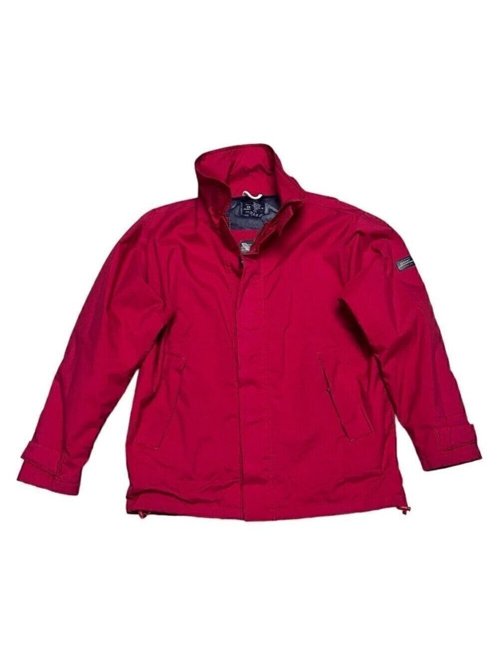 GANT Navigator 12M Designer Waterproof Rain Jacket Red - Mens Small